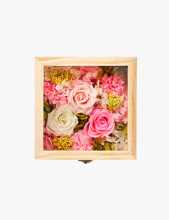 永生花木盒礼盒创意礼物